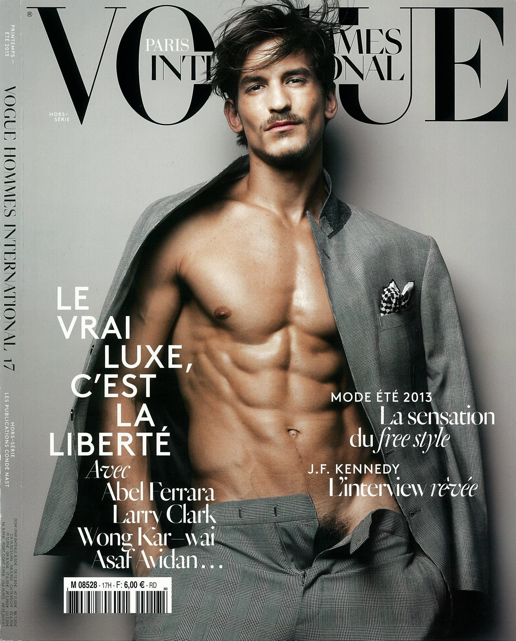 Jarrod Scott Covers Vogue Hommes International S Spring Summer 2013