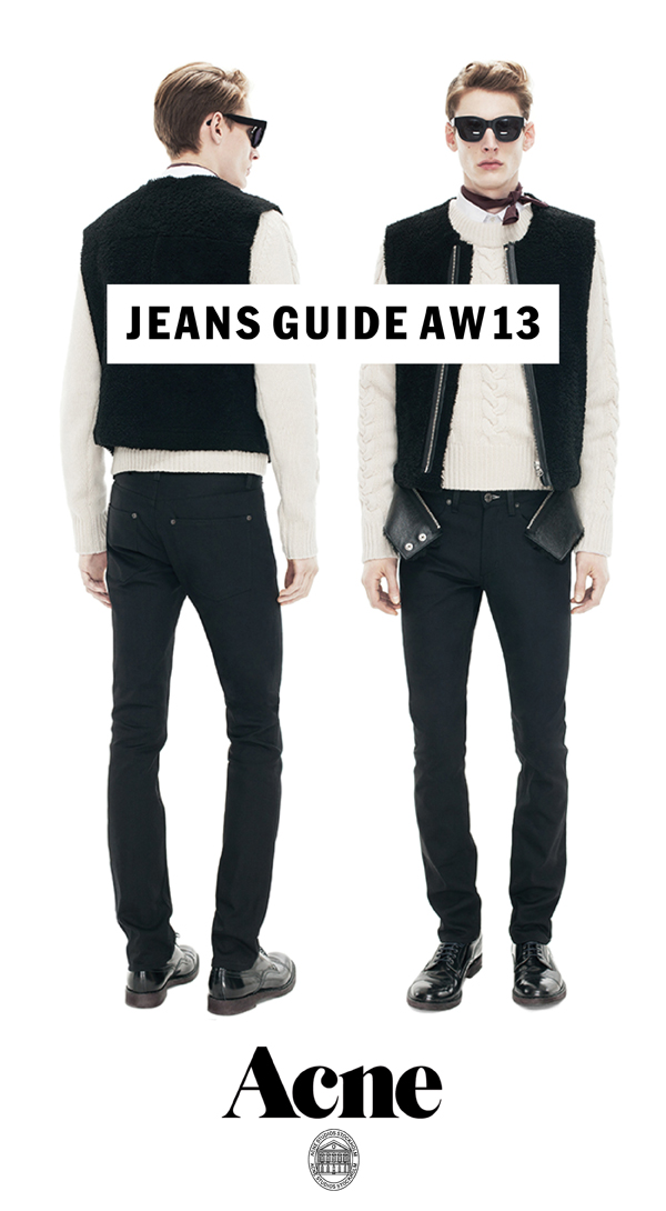 acne jeans fit guide