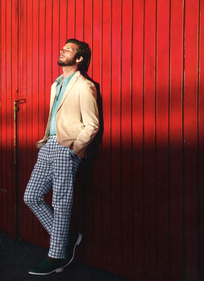 Nico Malleville Dons Bright Colors for GQ Spain nico malleville photos 001 Nico Malleville Dons Bright Colors for GQ Spain