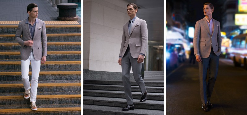Canali Style Notes: The Summer Suit 3 Ways image Canali Johannes Niermann 800x372 