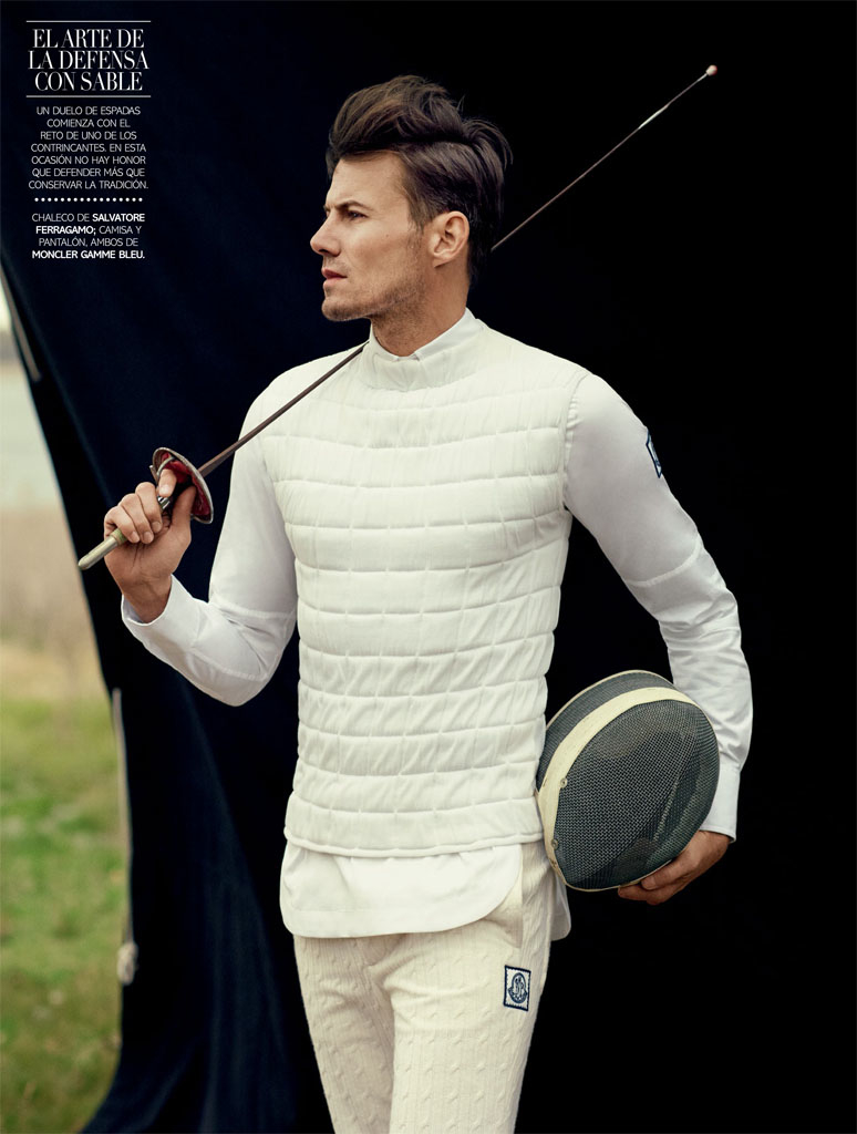 Alex Lundqvist is Posh & Sporty for Vogue Hombre image Alex Lundqvist Model 004 