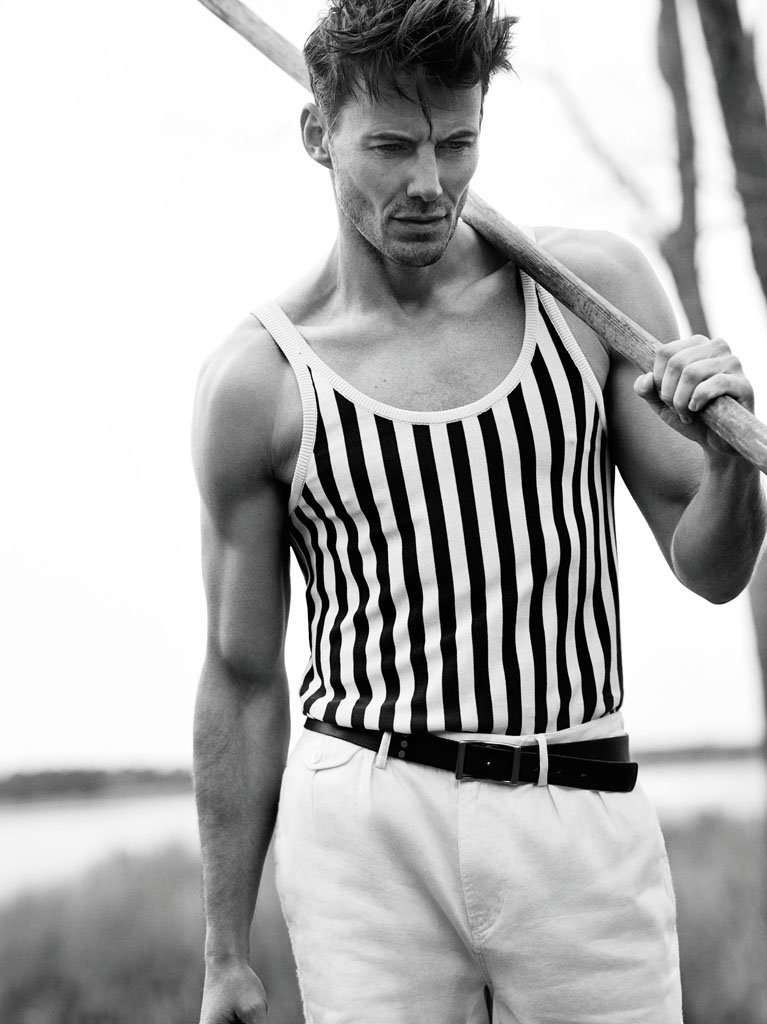 Alex Lundqvist is Posh & Sporty for Vogue Hombre image Alex Lundqvist Model 008 