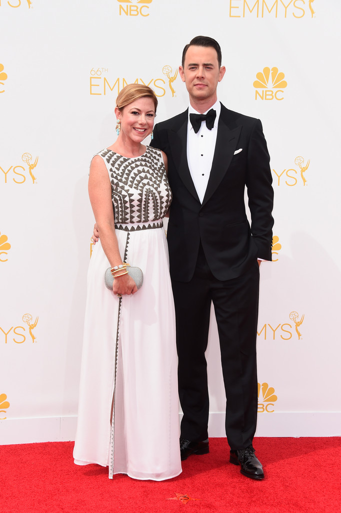 The Classic Tuxedo Wins Out at 2014 Emmy Awards: Mens Style Edition image Colin Hanks Emmys 