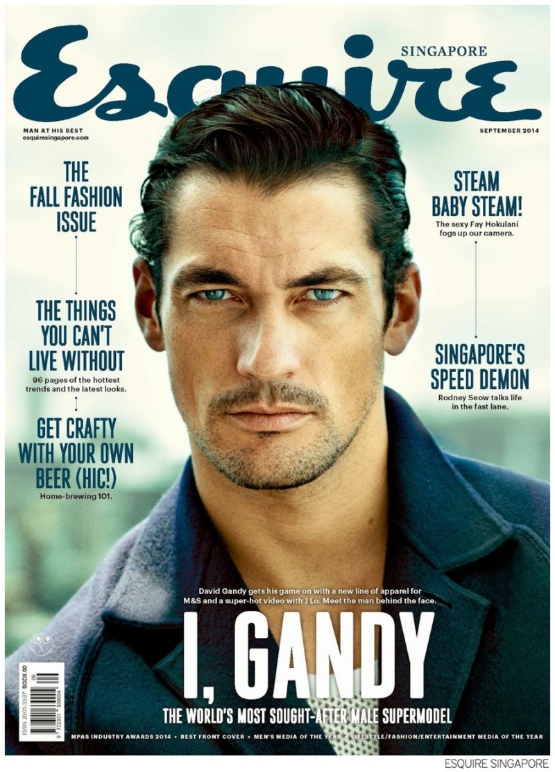 David Gandy Covers Esquire Singapore September 2014 Issue image David Gandy Esquire Singapore September 2014 001 800x1111 