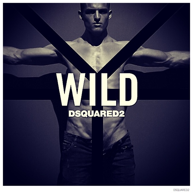 Dsquared2 Promotes Its Wild Fragrance with Racy Images image Dsquared2 Wild Model Photos 001 