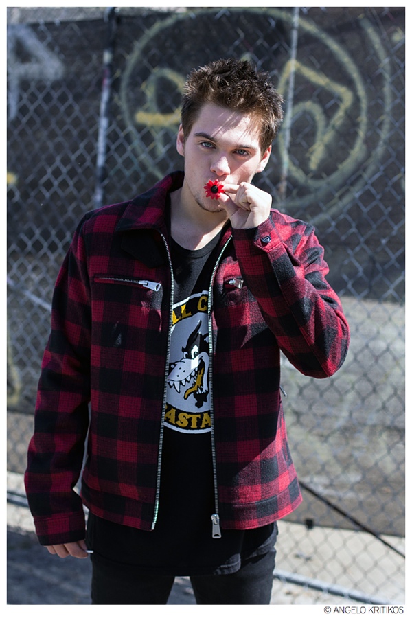 Teen Wolf Star Dylan Sprayberry Poses for Punk Inspired Photos by Angelo Kritikos image Dylan Sprayberry 2014 Photos Angelo Kritikos 006 