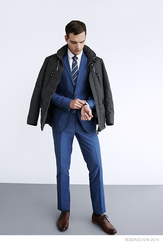 Alexandre Cunha Models Formal Suit Fashions for Reserved Fall