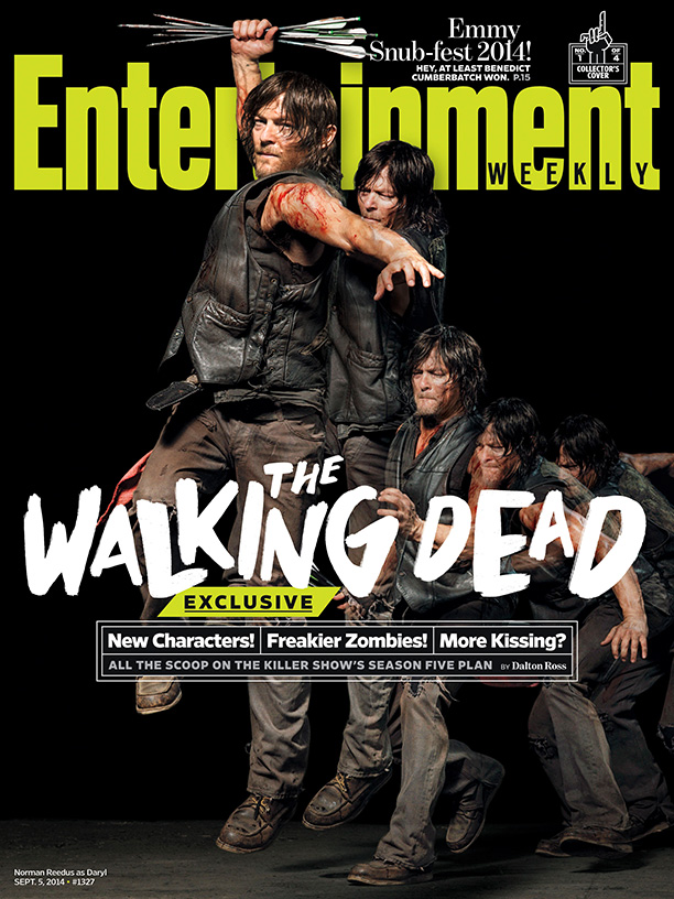 Norman Reedus + More from The Walking Dead Cover Entertainment Weekly image The Walking Dead Entertainment Weekly Cover Norman Reedus 