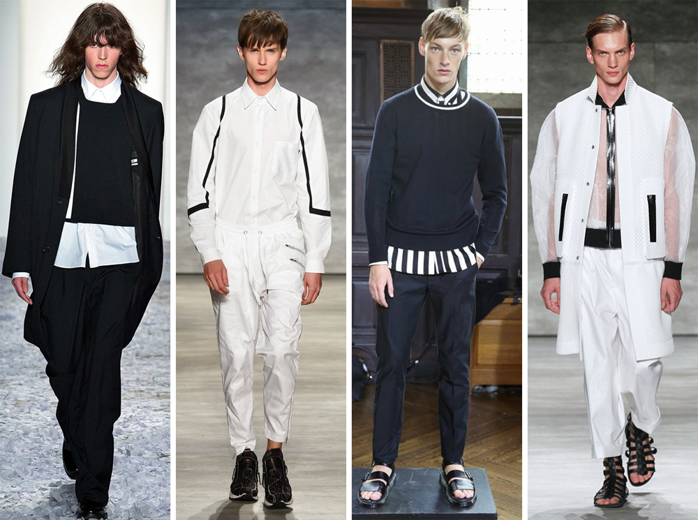 Black-and-White-Fashion-Trend-Men-Spring-Summer-2015 Black-and-White-Fashion-Trend-Men-Spring-Summer-2015