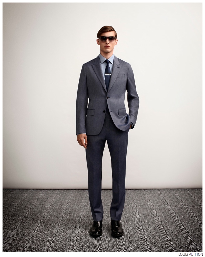 Louis Vuitton Highlights Sharp Suiting for Spring/Summer 2015 Tailoring Collection