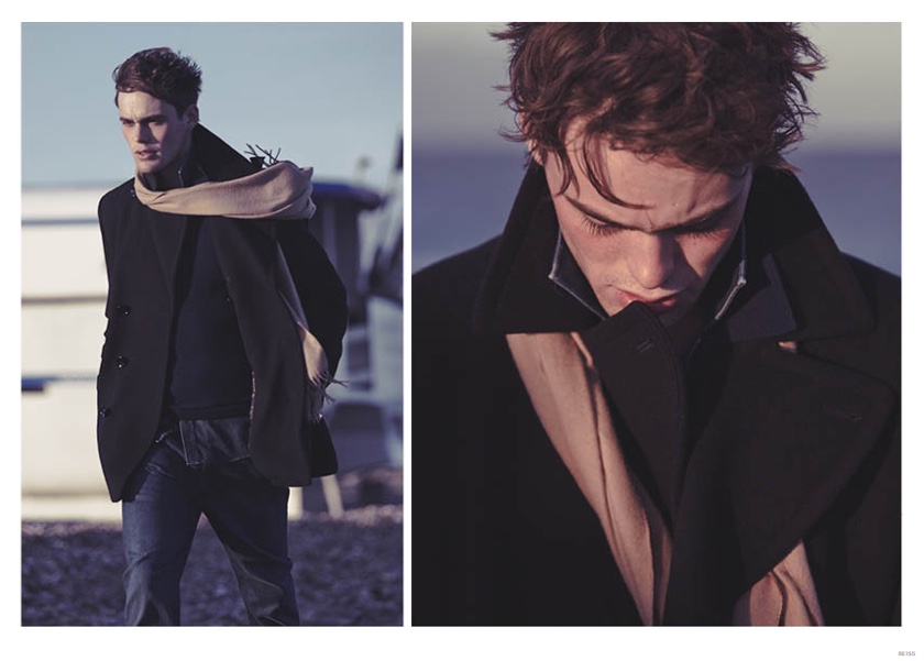 Reiss Showcases Fall/Winter 2014 Mens Coats & Jackets image Reiss Outerwear Fall 2014 Jacob Young 005 