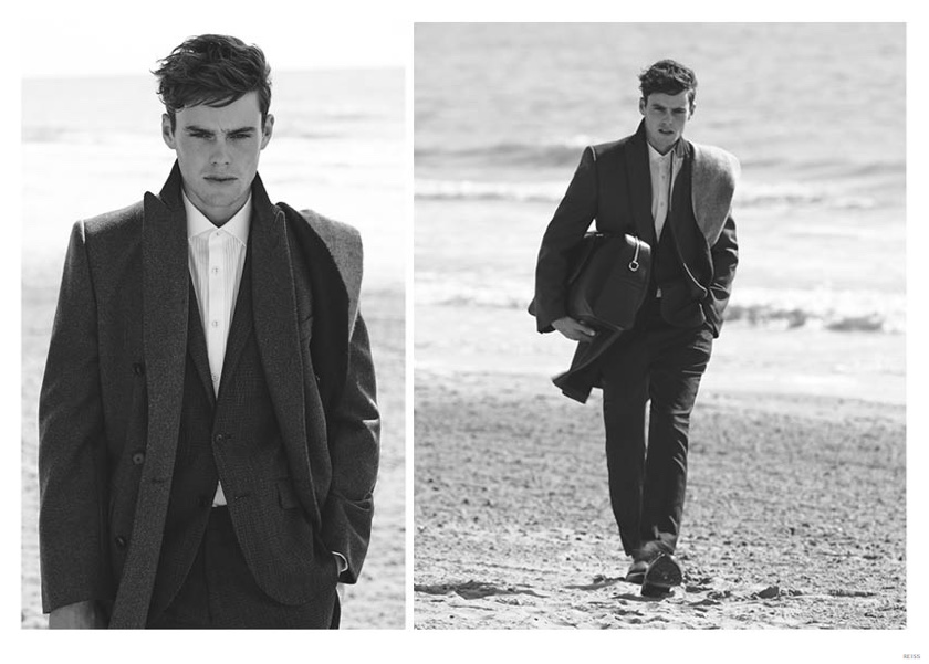 Reiss Showcases Fall/Winter 2014 Mens Coats & Jackets image Reiss Outerwear Fall 2014 Jacob Young 008 
