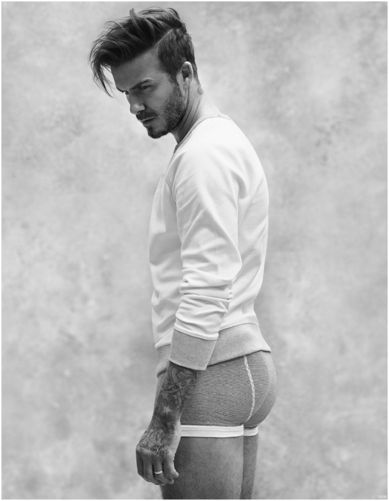 David Beckham Stars In Spring H M Bodywear Shoot Selects Modern