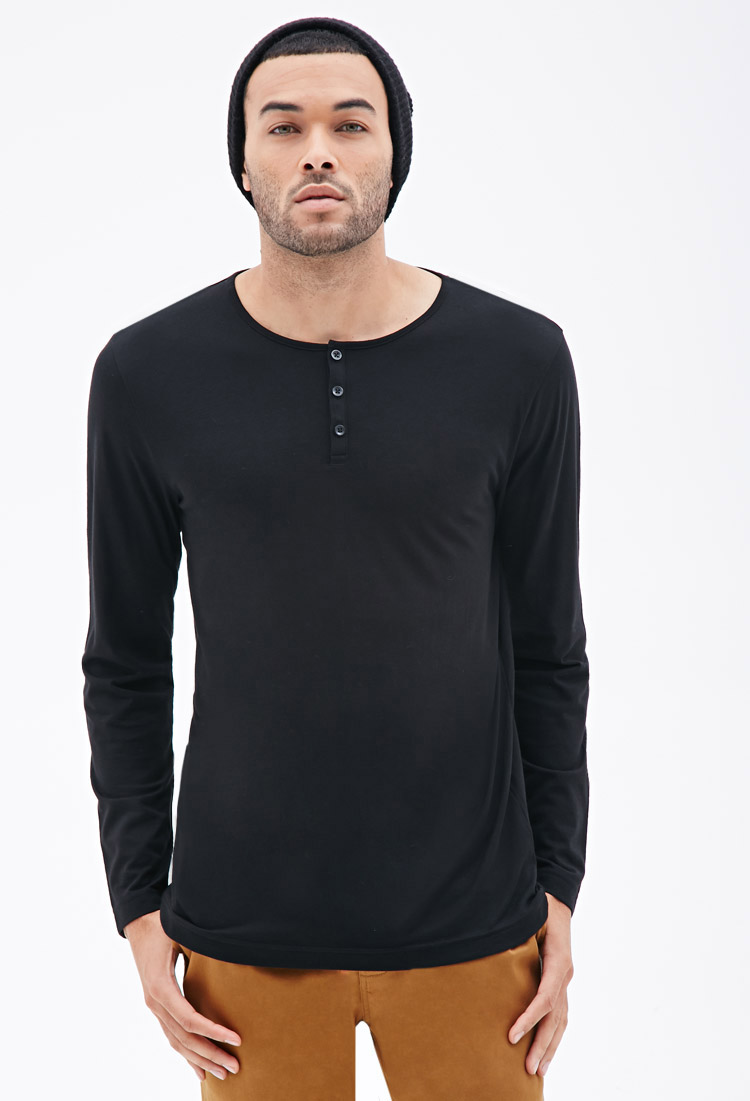 henley shirt forever 21
