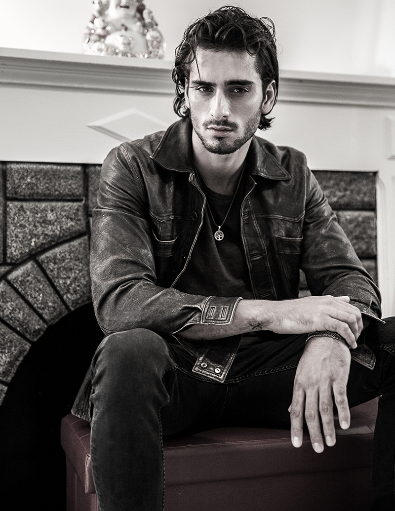 Christian Mazzilli Plays Model Muse to Juan Neira