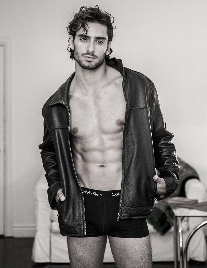 Christian Mazzilli Plays Model Muse to Juan Neira