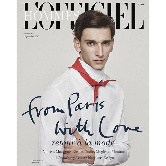 masthead,unsuspected l"officiel hommes paris unveils new masthead for september 2015