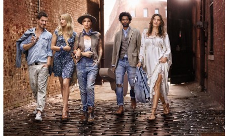 Edward Granger, Hailey Baldwin, Ruby Rose and Thiago Santos star in Ralph Lauren Denim & Supply's spring-summer 2016 advertising campaign.