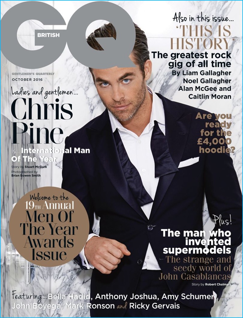 British GQ 2016 Men of the Year Covers