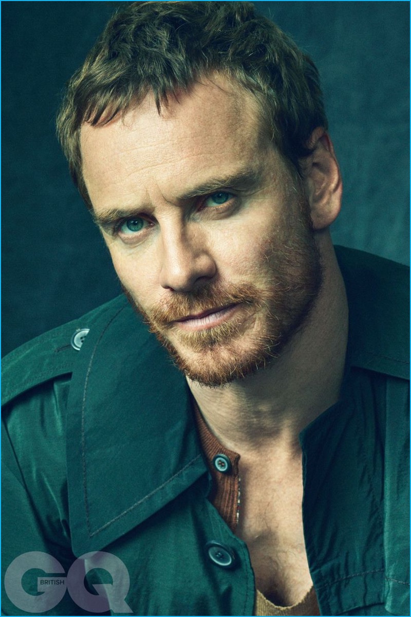 Michael Fassbender Covers British GQ, Talks Working with Girlfriend ...