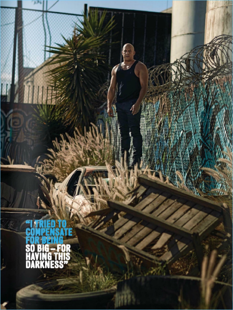 Vin Diesel Covers Men's Health UK, Talks Early Struggles in Hollywood