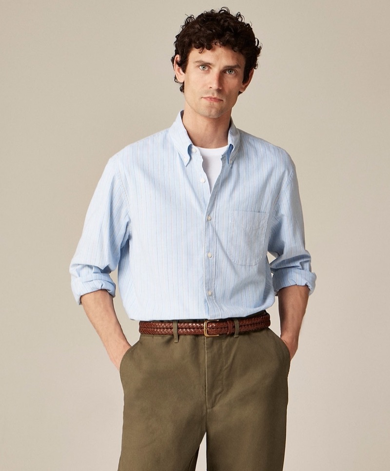 smart casual oxford shirt J.Crew