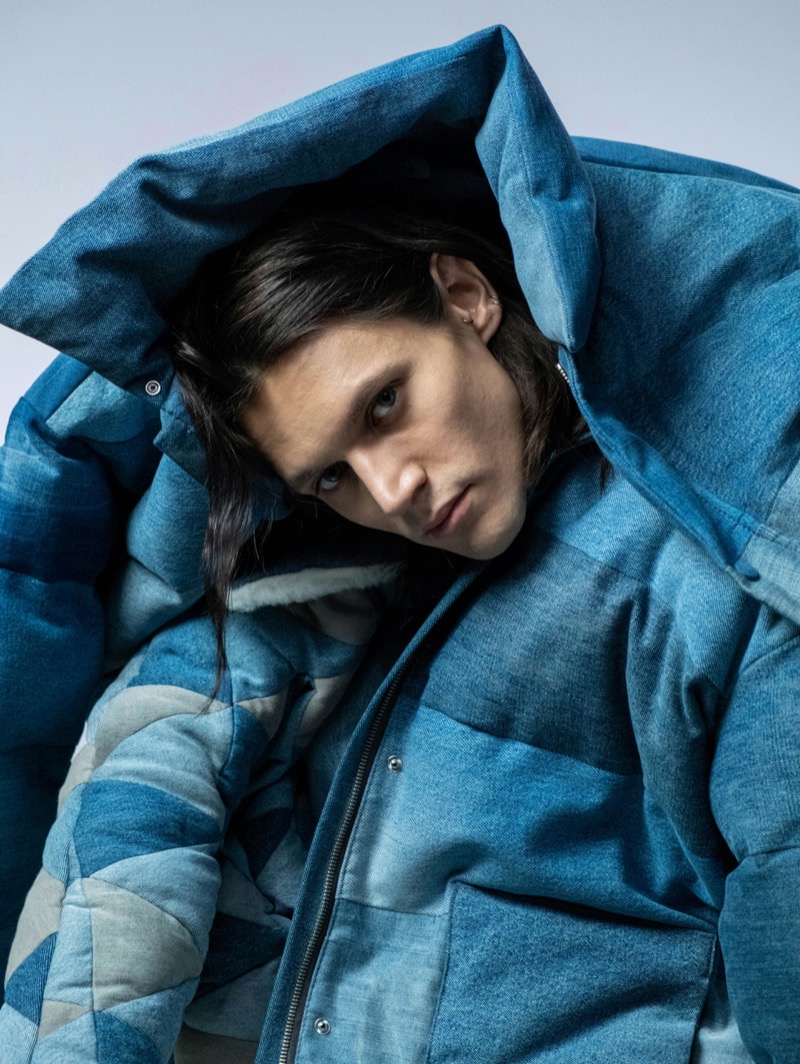 male model editorial