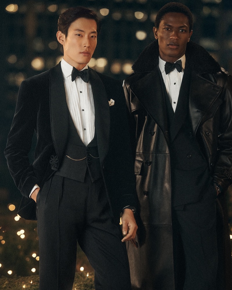 Ralph Lauren Purple Label unveils its holiday 2024 collection.