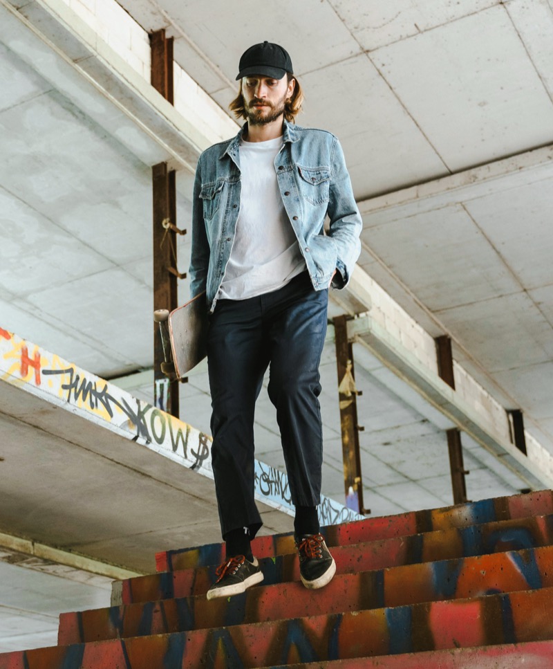 denim jacket timeless style men
