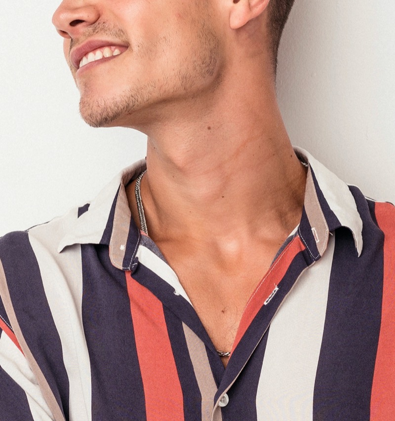 bowling collar men