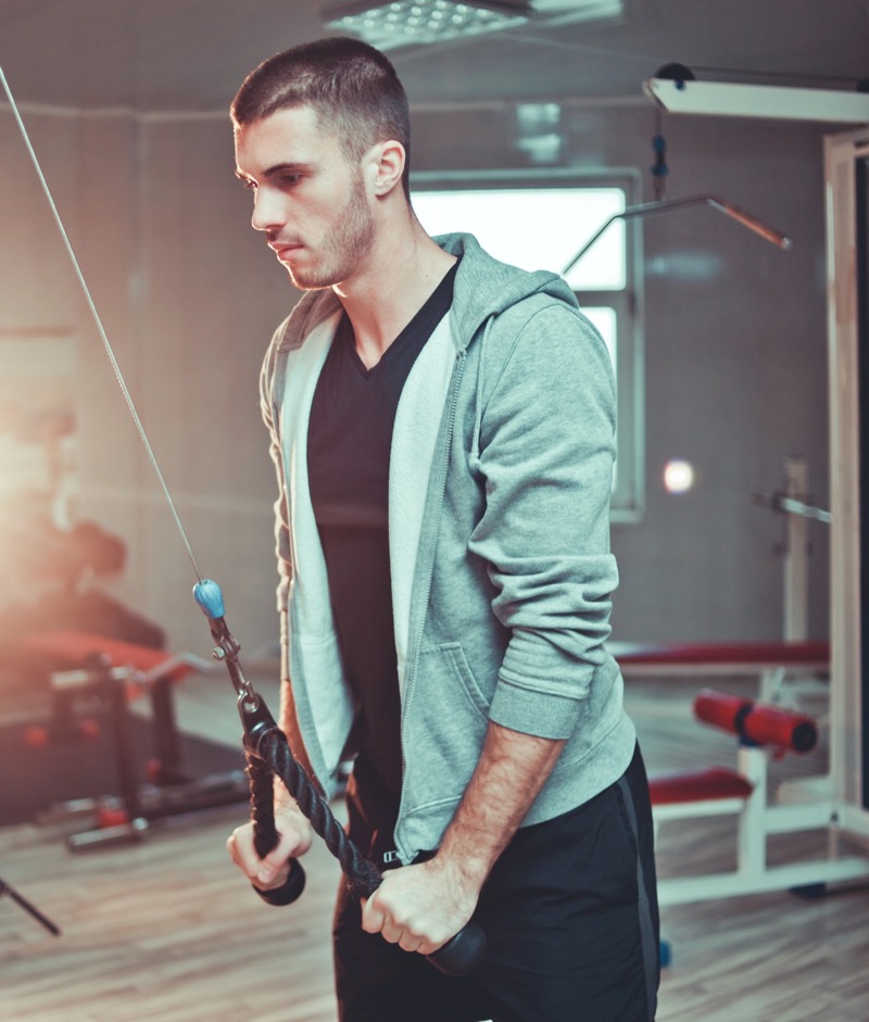 gym hoodie men