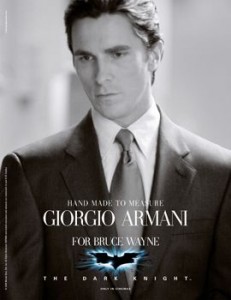 christianbale batman armani