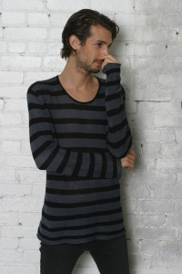 striped long sleeve t