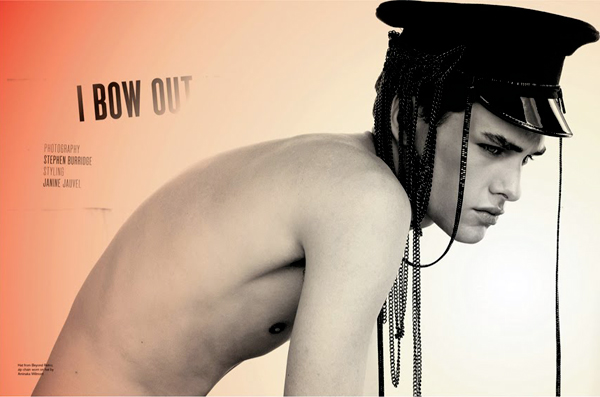 I Bow Out | Alex Smith by Stephen Burridge