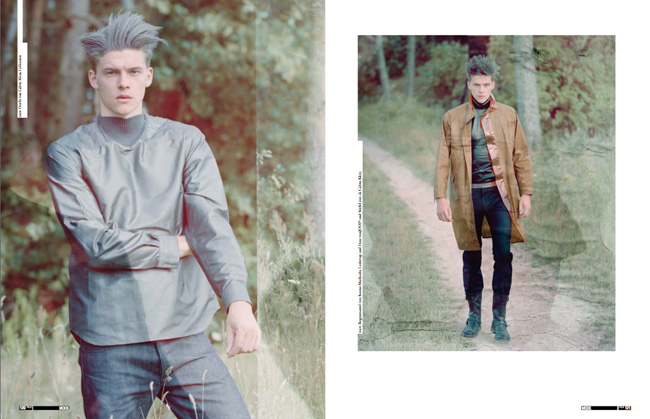 Feld Hommes | Die Zweite Haut–Niels Raabe & Dan Cameron by Thomas Lohr