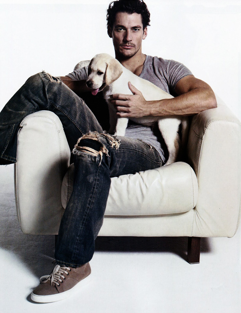 David Gandy for L'Officiel Hommes