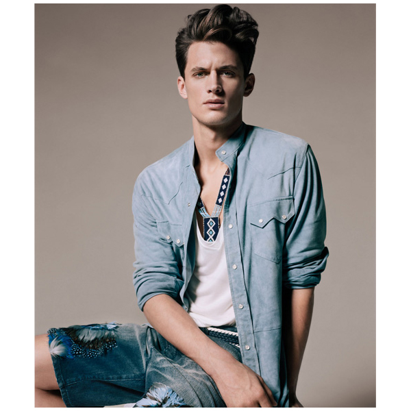 Trussardi 1911 Spring 2010 Campaign | Garrett Neff – The Fashionisto