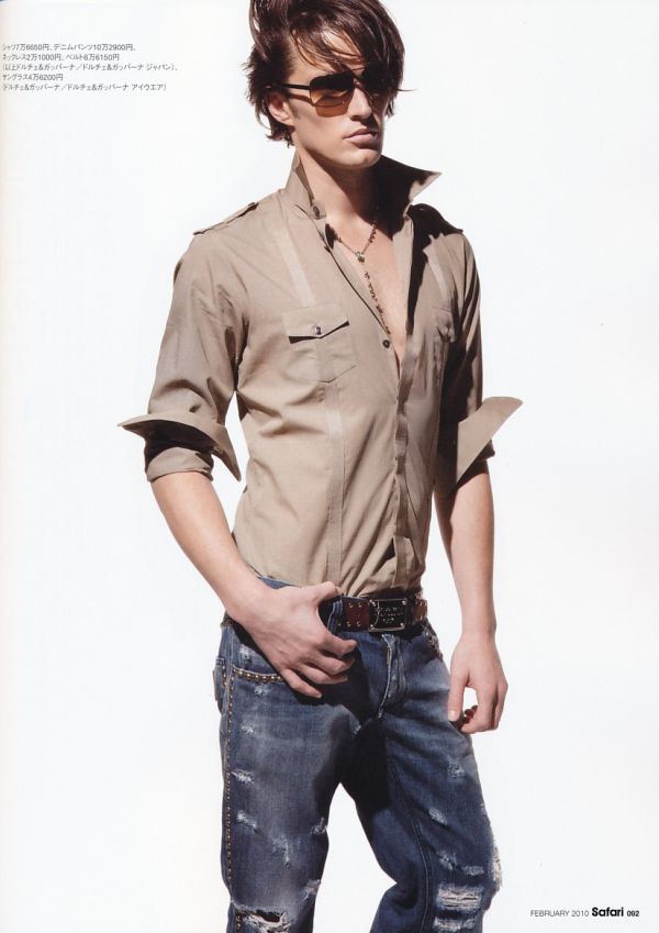 Safari Feb 2010 | Shaun DeWet by Naoto Ohkawa – The Fashionisto