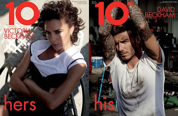 10 S/S '10 Issue | The Beckhams by Cédric Buchet