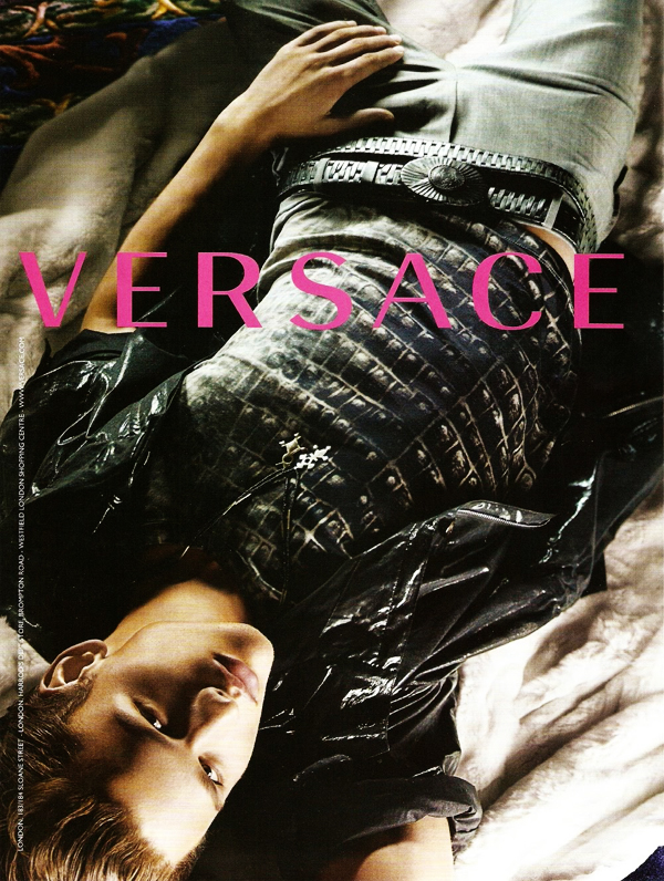 Spring 2010 Campaign Preview | Simon Nessman for Versace by Mario Testino
