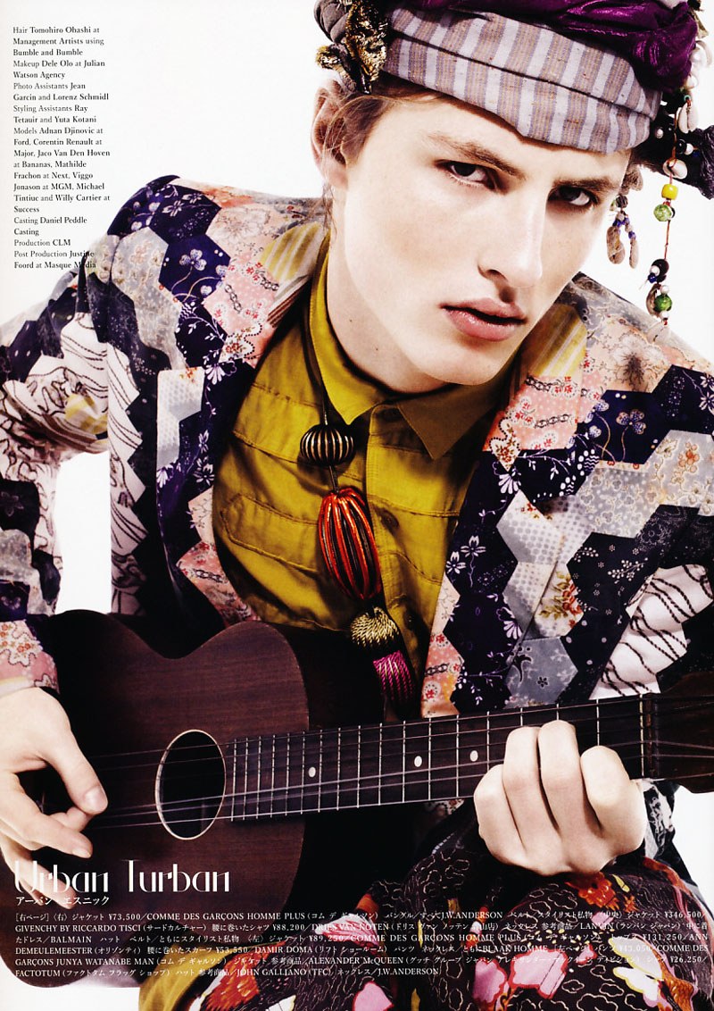 Vogue Hommes Japan | Innocence Abroad by Miguel Reveriego