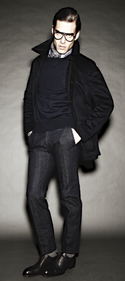 Tom Ford Fall 2010 | Jon Kortajarena, Gordon Bothe, Jonas Kesseler ...