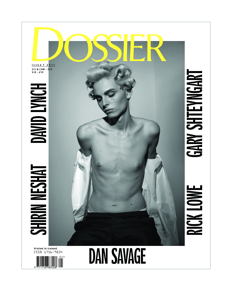 Collier Schorr photographs Andrej Pejic for a controversial Dossier cover that some newsstands censor.