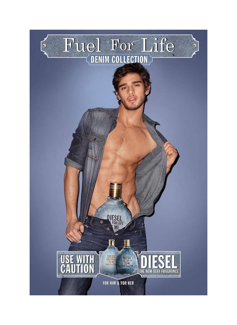 Marlon Teixeira by Terry Richardson for Diesel Fuel For Life Fragrance Campaign