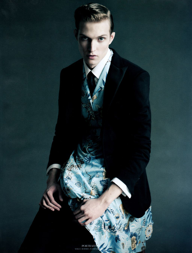 Adrian Bosch, Anthon Wellsjö, Danny Arter & Nicolas Ripoll by Paolo Roversi for Vogue Hommes International Spring 2011