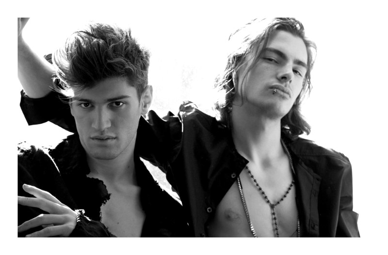 Kyle Saunders and Sam Waldman by Dennis Golonka for Un-Titled Project