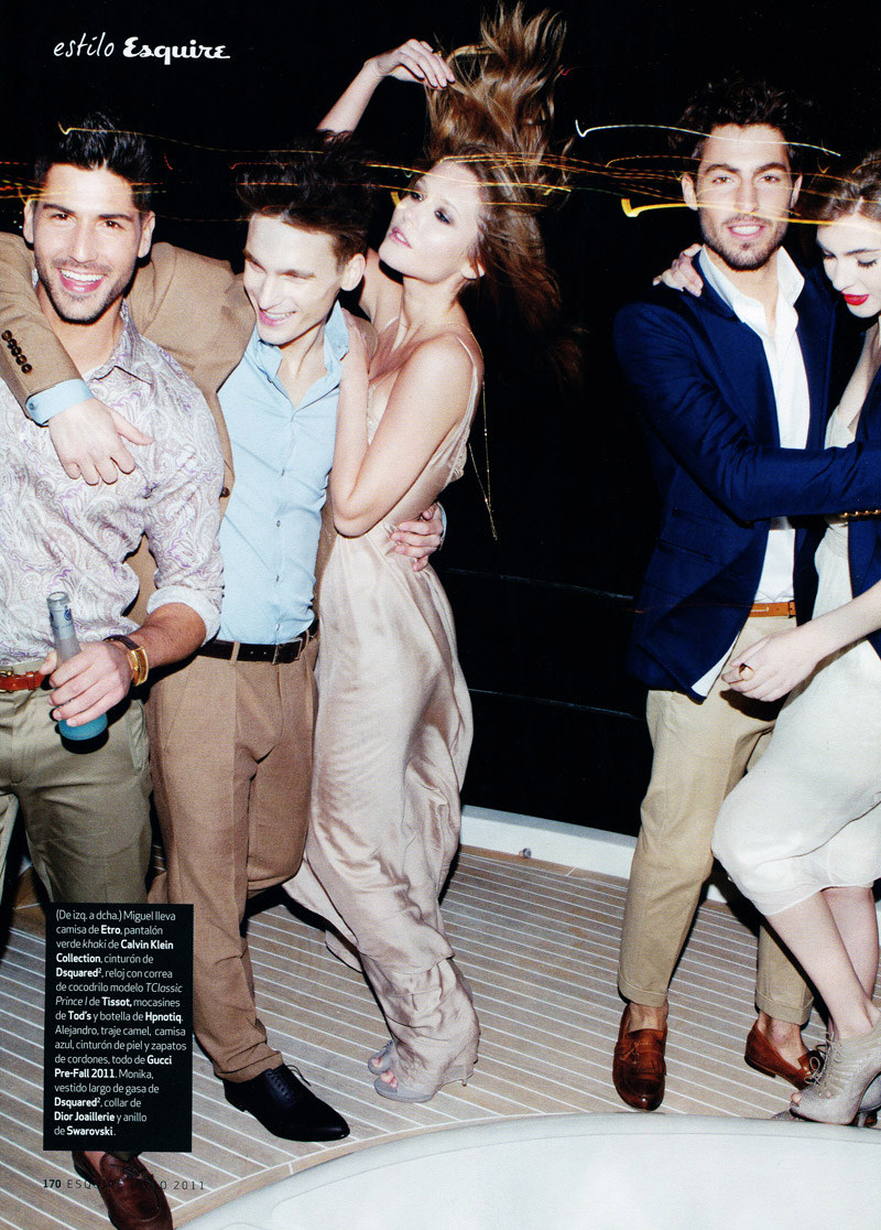 Antonio Navas, Alejandro Rodriguez & Miguel Iglesias by Chus Antón for Esquire España