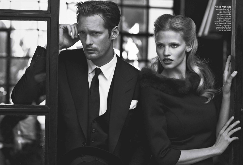 Alexander Skarsgård by Peter Lindbergh for Vogue US