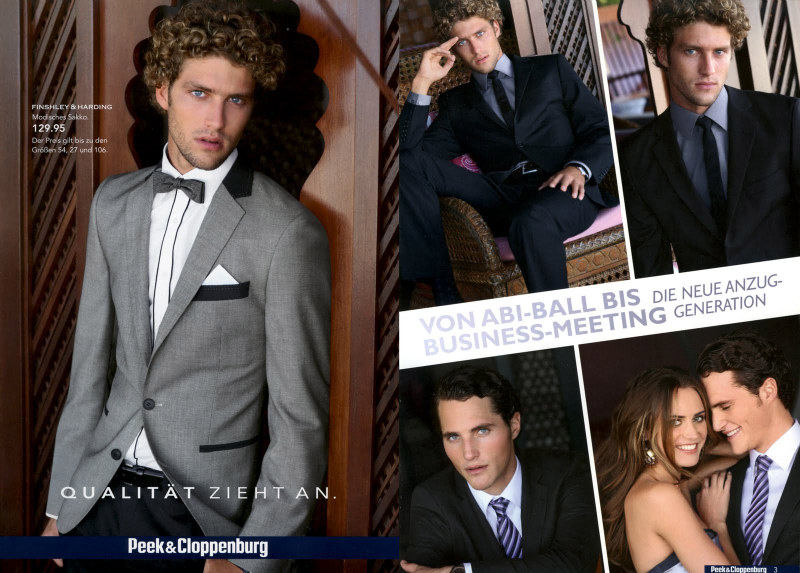 Jimmy Brighton, Justin Hopwood, Mathias Lauridsen, Max Motta & Ollie Edwards for Peek & Cloppenburg Hamburg