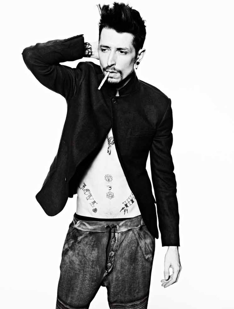 Stephane Olivier by Jan Welters for Superfine Fall/Winter 2011